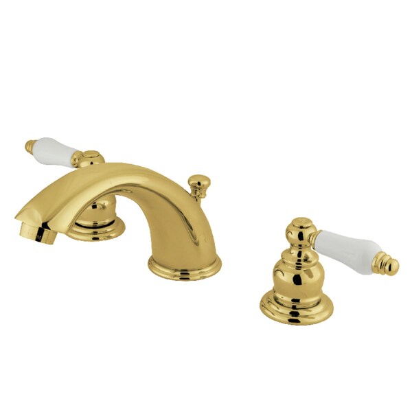 KB972PL Widespread Bathroom Faucet, Polished Brass